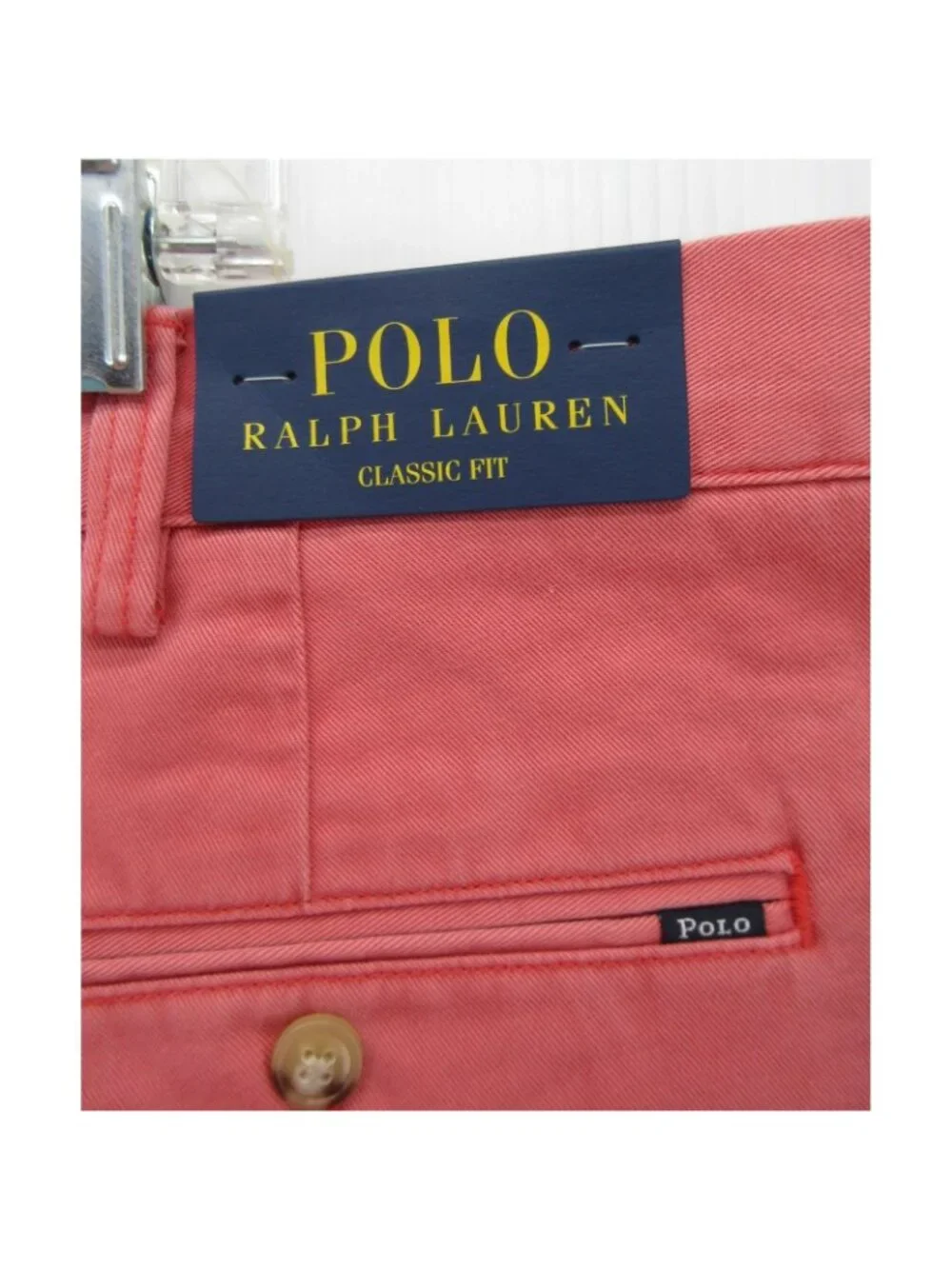 Polo Ralph Lauren Pants 44X32 Big Chino Trousers Straight Classic Fit